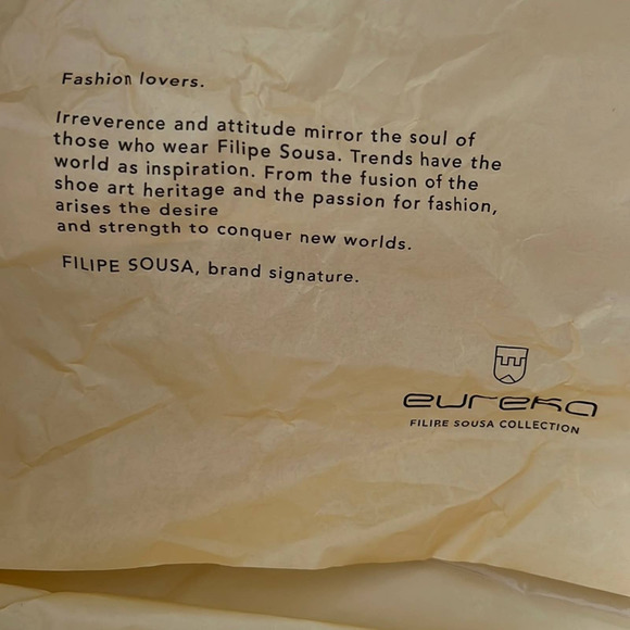 NEW Filipe Sousa Collection Eureka Leather Loafers Boat Shoes Blue and Black 41 - Picture 11 of 11